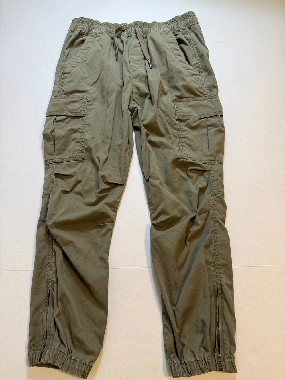 Polo Ralph Lauren Cargo Jogger Pants Ankle Zip